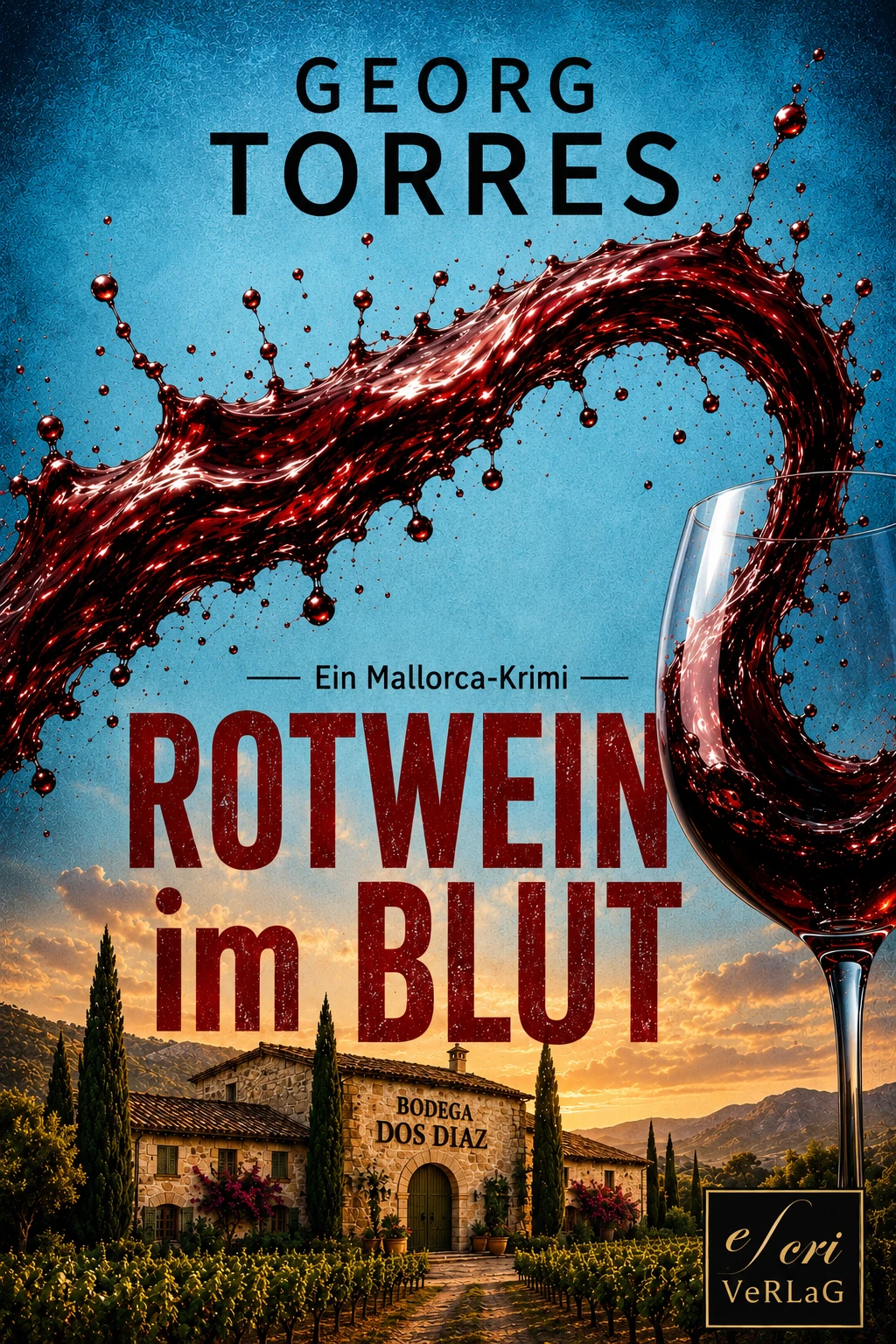 Buchcover Rotwein im Blut von Georg Torres